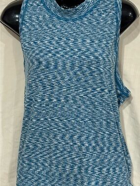 Women’s Blue Space-Dye Tank Top